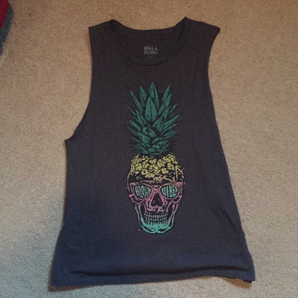 Pineapple "Aloha Vibes" Tank Top